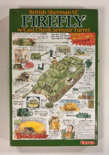 TASCA 1/35 35-011 BRITISH SHERMAN FIREFLY w/CAST CHEEK-ARMOUR TURRET