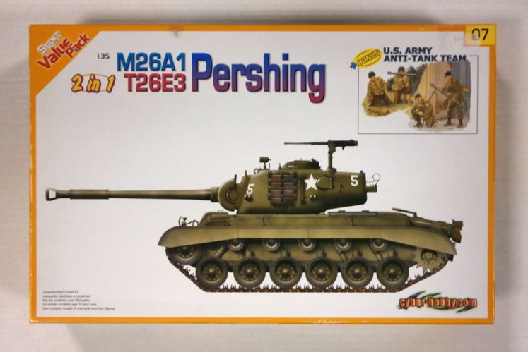 CYBER-HOBBYCOM 1/35 9107 M26A1 T26E3 PERSHING