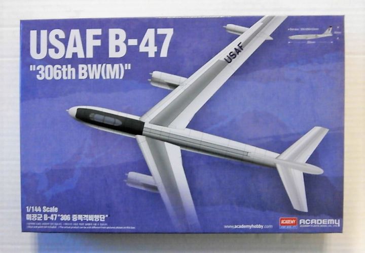 ACADEMY 1/144 12618 USAF B-47 306th BW M 