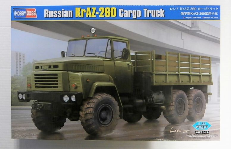 HOBBYBOSS 1/35 85510 RUSSIAN KrAZ-260 CARGO TRUCK
