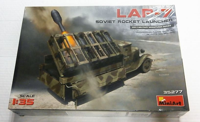 MINIART 1/35 35277 LAP-7 SOVIET ROCKET LAUNCHER