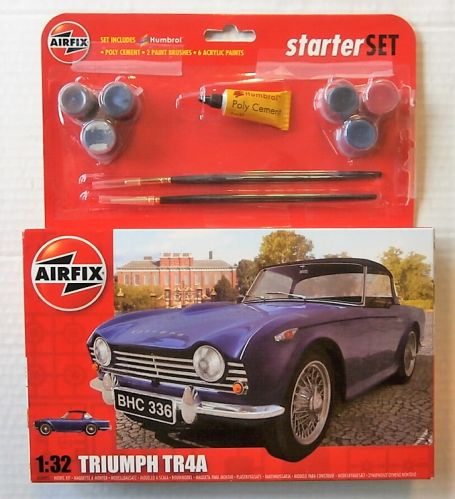 AIRFIX 1/32 50092 TRIUMPH TR4A STARTER SET