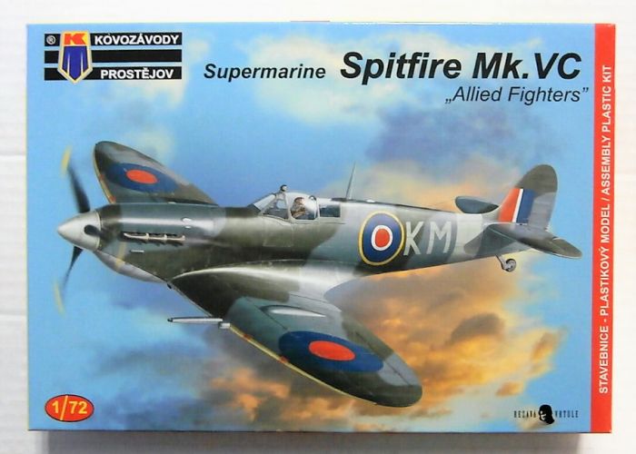 KP 1/72 0124 SUPERMARINE SPITFIRE Mk.VC  ALLIED FIGHTERS 
