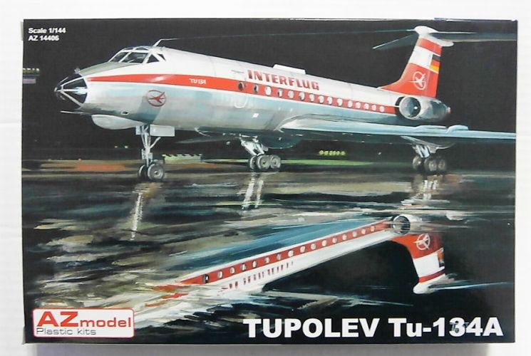 AZ MODEL 1/144 14406 TUPOLEV Tu-134A