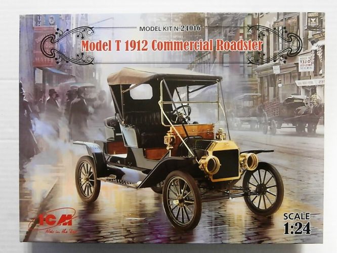 ICM 1/24 24016 MODEL T 1912 COMMERCIAL ROADSTER