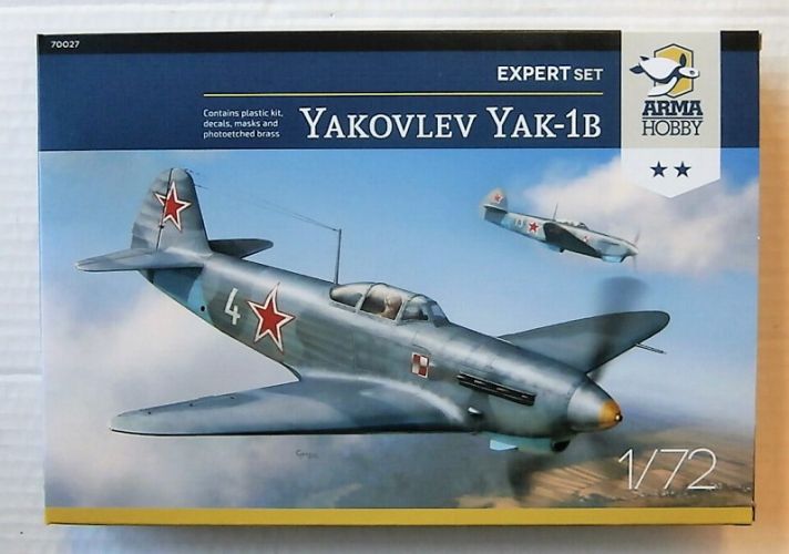 ARMA HOBBY 1/72 70027 YAKOVLEV YAK-1B