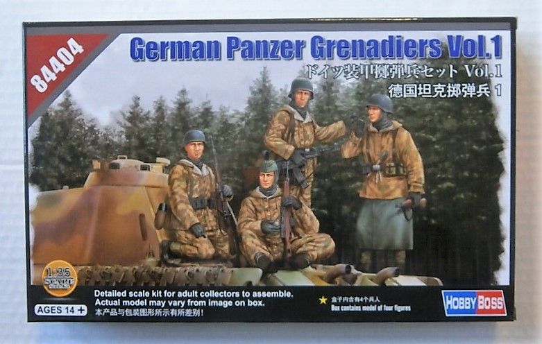 HOBBYBOSS 1/35 84404 GERMAN PANZER GRENADIERS VOL 1