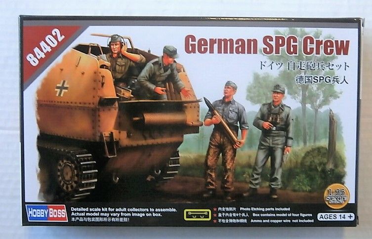 HOBBYBOSS 1/35 84402 GERMAN SPG CREW