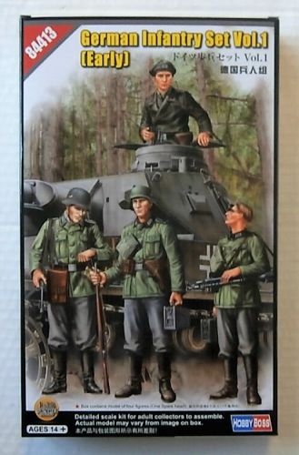 HOBBYBOSS 1/35 84413 GERMAN INFANTRY SET VOL 1  EARLY 