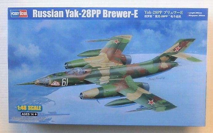 HOBBYBOSS 1/48 81768 RUSSIAN YAK-28PP BREWER-E
