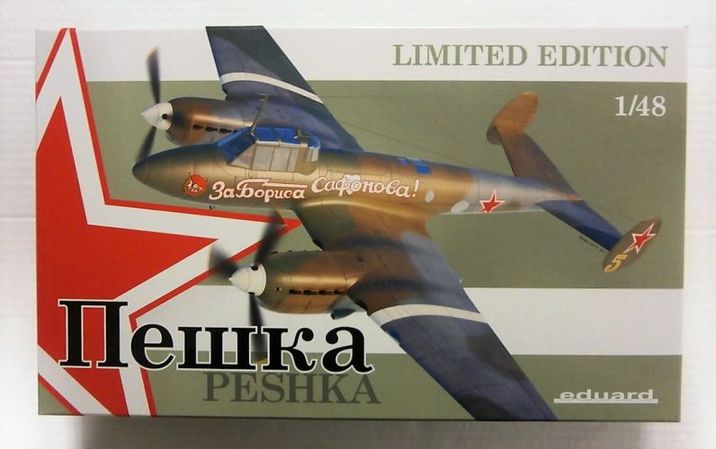 EDUARD 1/48 11112 PETLYAKOV Pe-2 PESHKA LIMITED EDITION