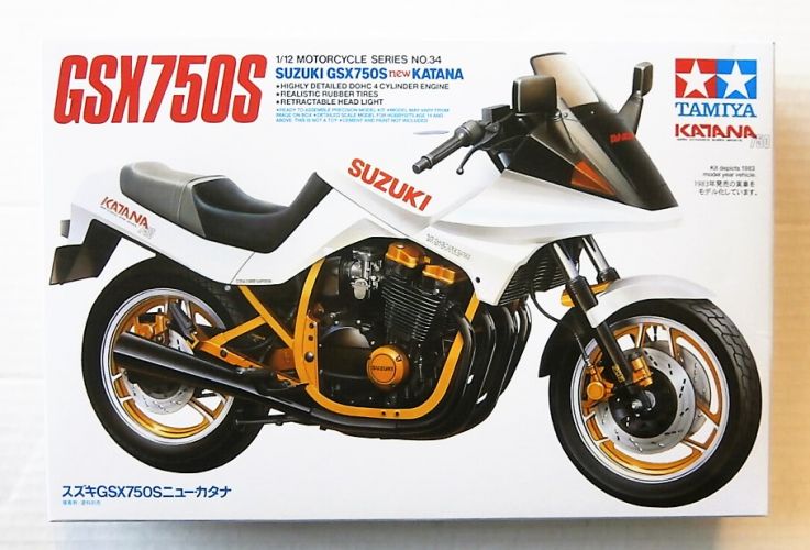 TAMIYA 1/12 14034 SUZUKI GSX 750S