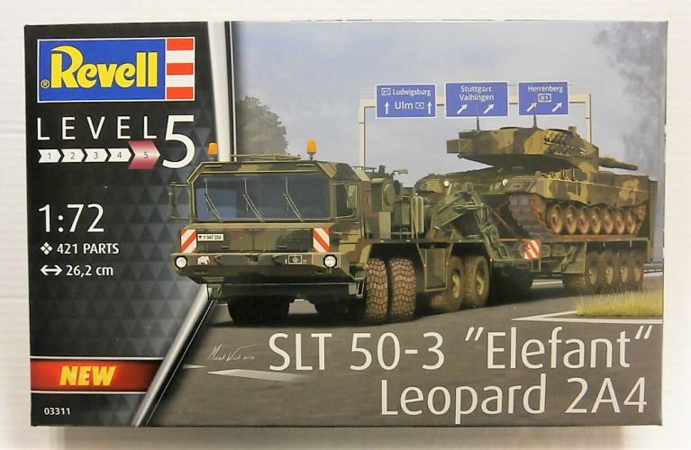 REVELL 1/72 03311 SLT 50-3 ELEFANT LEOPARD 2A4