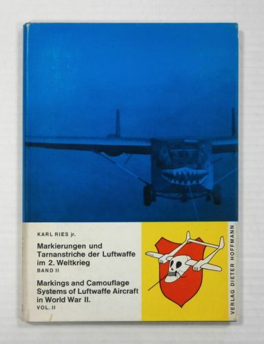 CHEAP BOOKS  ZB964 MARKINGS AND CAMOUFLAGE SYSTEMS OF LUFTWAFFE AIRCRAFT IN WWII VOL II