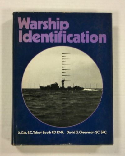 CHEAP BOOKS  ZB1091 WARSHIP IDENTIFICATION