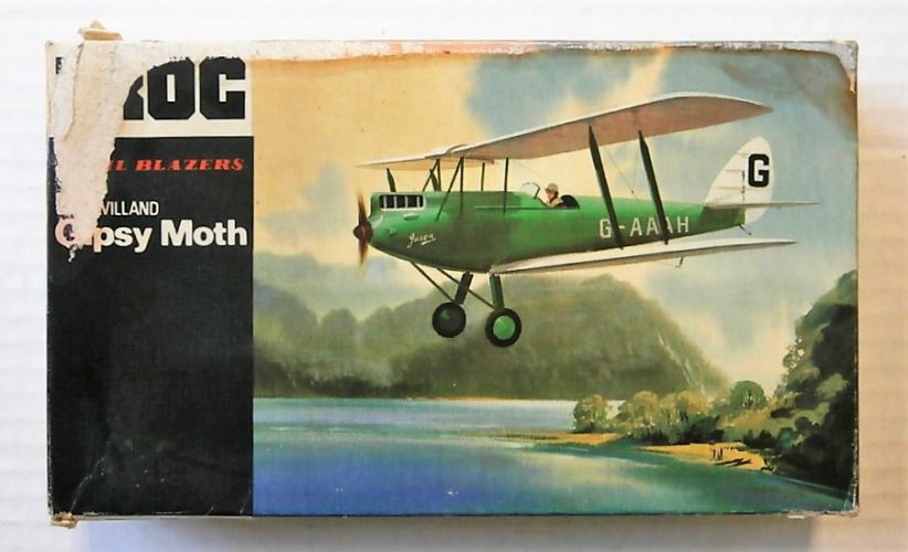 FROG 1/72 F169 GIPSY MOTH  BLACK BOX 