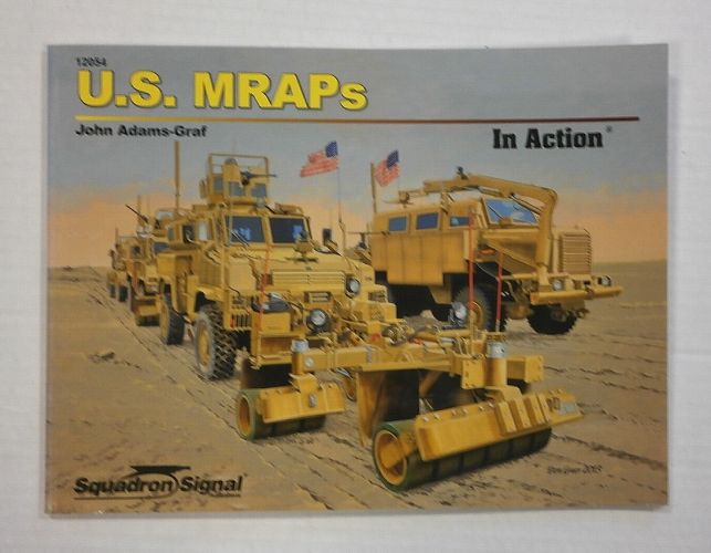 SQUADRON/SIGNAL ARMOR IN ACTION  12054. US MRAPs