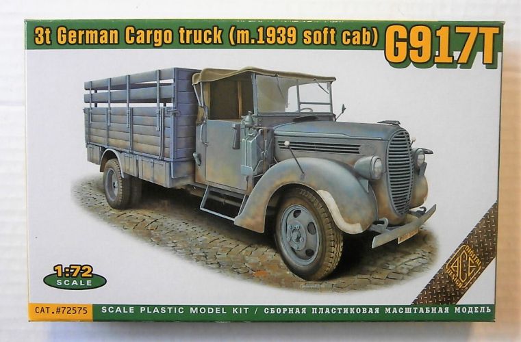 ACE 1/72 72575 G917T 3T GERMAN CARGO TRUCK