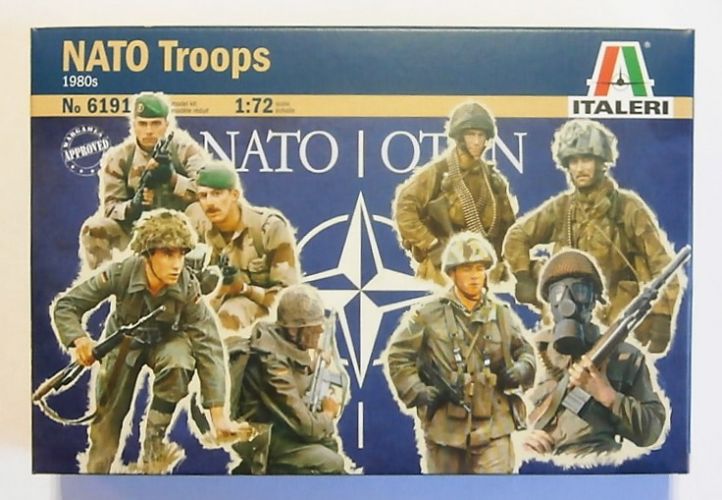 ITALERI 1/72 6191 NATO TROOPS 1980s
