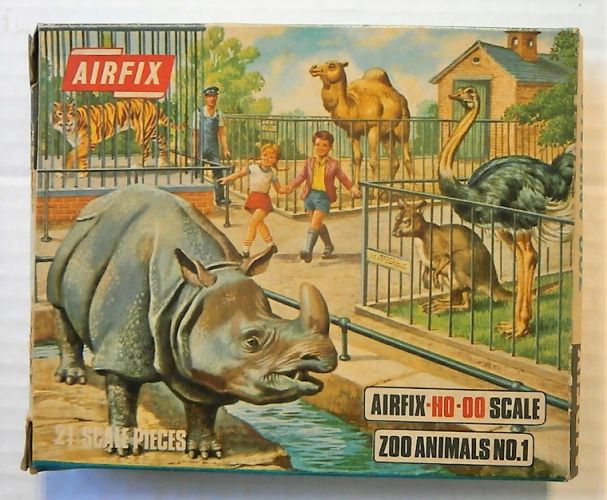 AIRFIX HO/OO S24-69 ZOO ANIMALS SET NUMBER ONE