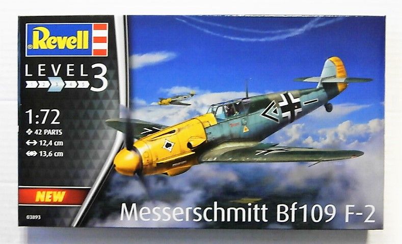REVELL 1/72 03893 MESSERSCHMITT BF109 F-2