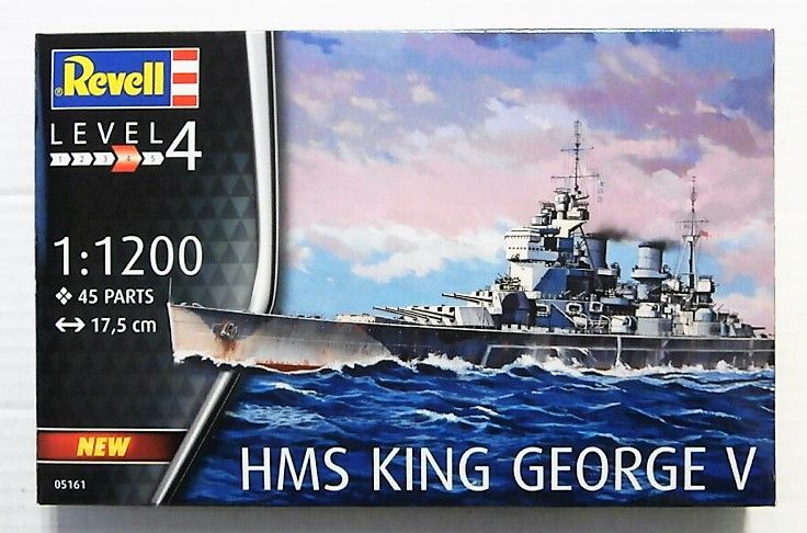 REVELL 1/1200 05161 HMS KING GEORGE V