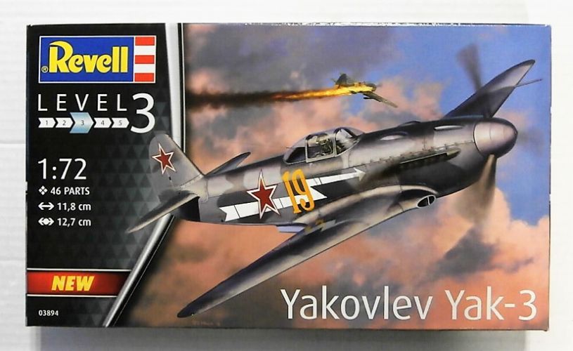REVELL 1/72 03894 YAKOVLEV YAK-3