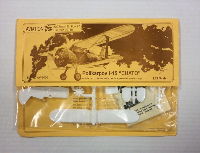 AVIATION USK 1/72 1006 POLIKARPOV I-15 CHATO