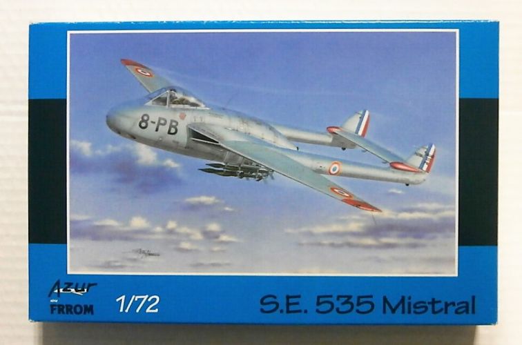 AZUR 1/72 FR0041 S.E. 535 MISTRAL