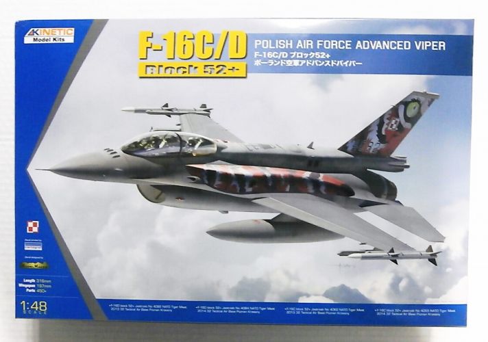 KINETIC 1/48 48076 F-16C/D BLOCK 52 POLISH AIR FORCE ADVANCED VIPER