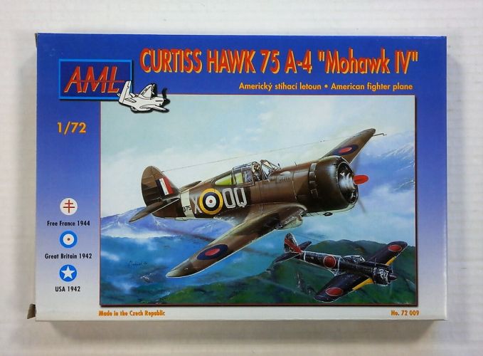 AML 1/72 72009 CURTISS HAWK 75 A-4 MOHAWK IV