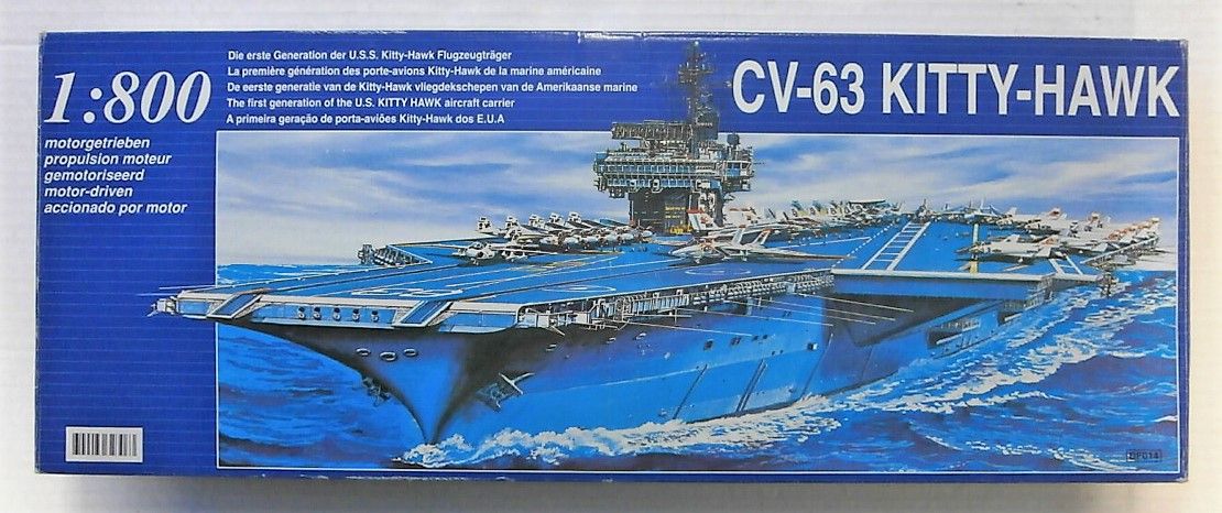 ZHENGDEFU 1/800 CV-63 KITTY-HAWK