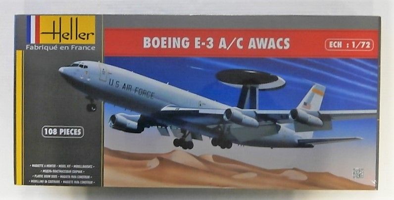 HELLER 1/72 80308 BOEING E-3 A/C AWACS  UK SALE ONLY 