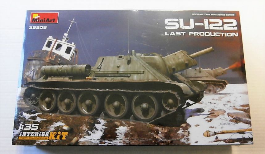 MINIART 1/35 35208 SU-122 LAST PRODUCTION