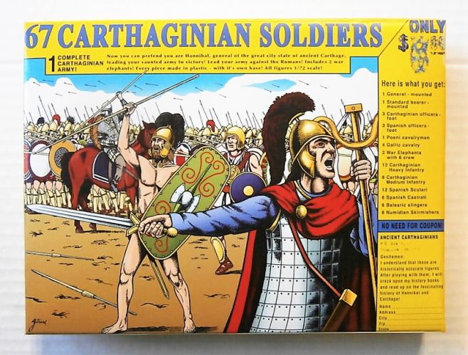 HAT INDUSTRIES 1/72 8152 CARTHAGINIAN ARMY
