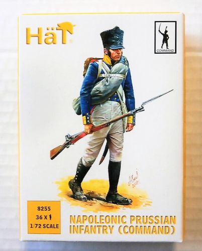 HAT INDUSTRIES 1/72 8255 NAPOLEONIC PRUSSIAN INFANTRY  COMMAND 