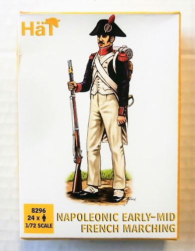 HAT INDUSTRIES 1/72 8296 NAPOLEONIC EARLY-MID FRENCH MARCHING