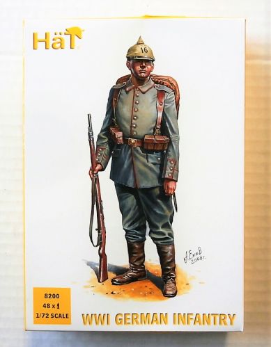 HAT INDUSTRIES 1/72 8200 WWI GERMAN INFANTRY