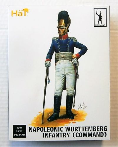 HAT INDUSTRIES 1/32 9307 NAPOLEONIC WURTTEMBERG INFANTRY  COMMAND 