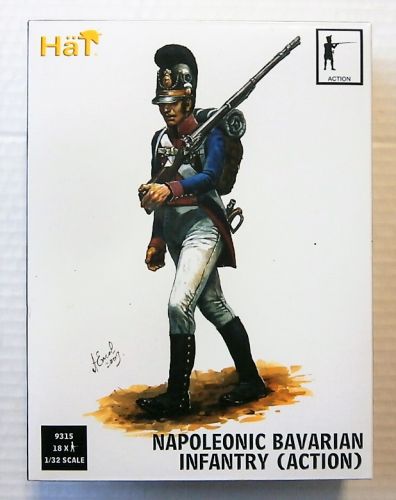 HAT INDUSTRIES 1/32 9315 NAPOLEONIC BAVARIAN INFANTRY  ACTION 