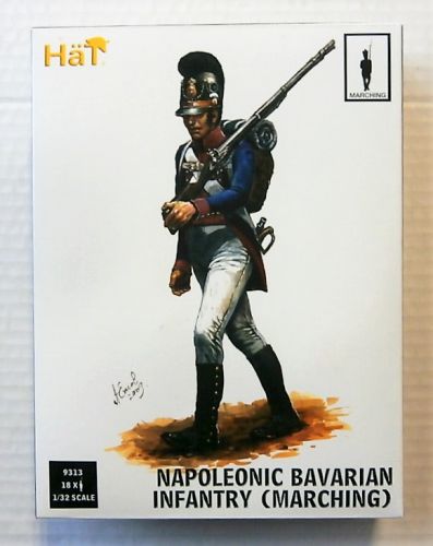 HAT INDUSTRIES 1/32 9313 NAPOLEONIC BAVARIAN INFANTRY  MARCHING 