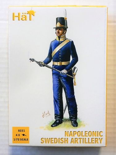 HAT INDUSTRIES 1/72 8231 NAPOLEONIC SWEDISH ARTILLERY