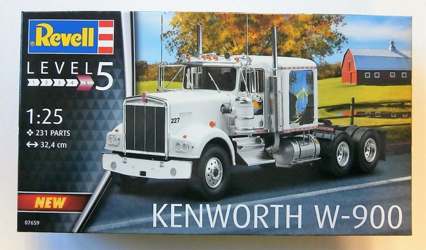 REVELL 1/25 07659 KENWORTH W-900