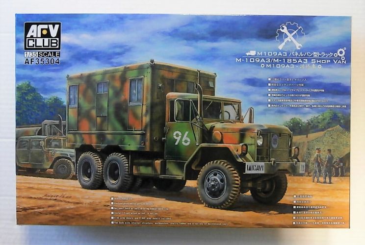 AFV CLUB 1/35 35304 M-109A3/M-185A3 SHOP VAN