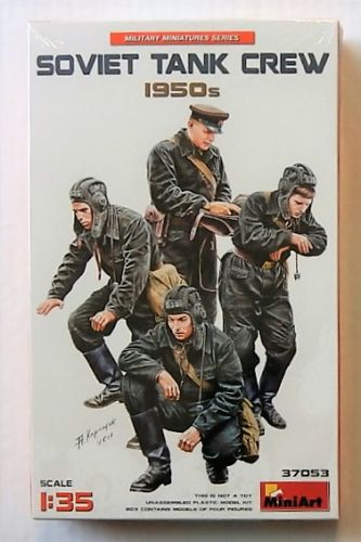 MINIART 1/35 37053 SOVIET TANK CREW 1950s