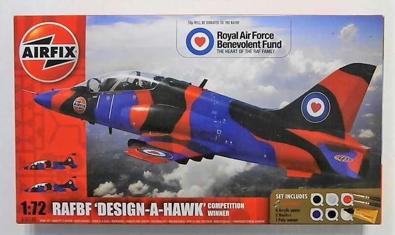 AIRFIX 1/72 50140 RAFBF DESIGN-A-HAWK COMPETITION WINNER