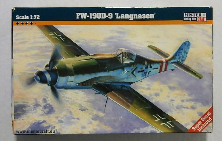 MISTERCRAFT 1/72 C-07 FOCKE-WULF FW-190D-9 LANGNASEN