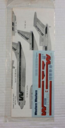 ATP 1/200 1631. 200AD 18 WESTERN BOEING AIRLINERS