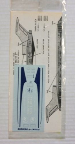 DISCOUNT DECALS 1/200 1628. FLIGHT DESIGNS NORTHWEST 727s