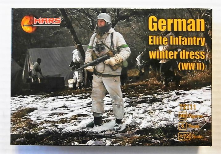 MARS 1/72 72111 GERMAN ELITE INFANTRY WINTER DRESS WWII